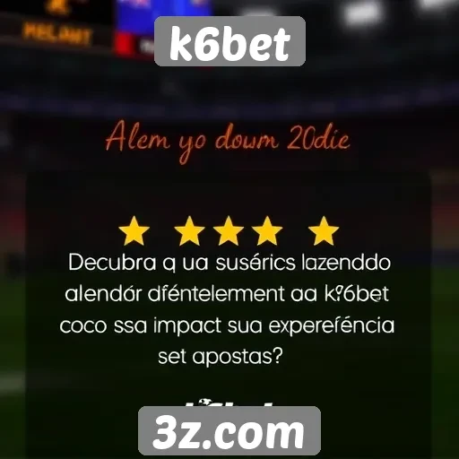 Feedback de usuários sobre o atendimento ao cliente no k6bet