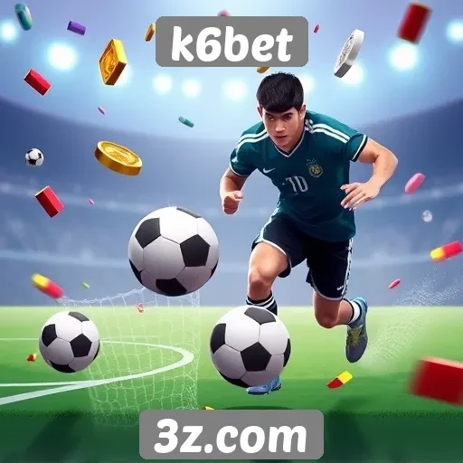 Variedade de jogos oferecidos na plataforma k6bet